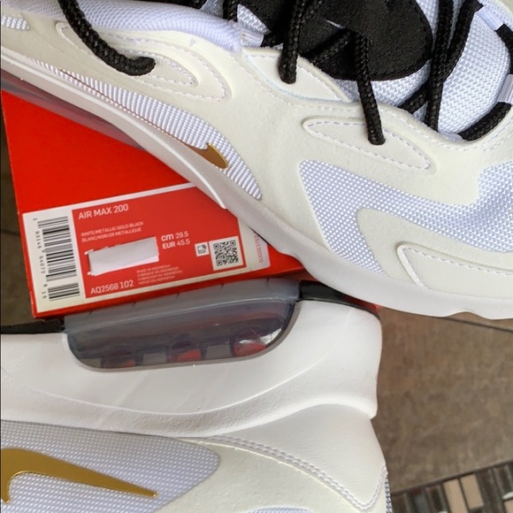 AIR MAX 200 'METALLIC GOLD' men’s - Picture 9 of 16
